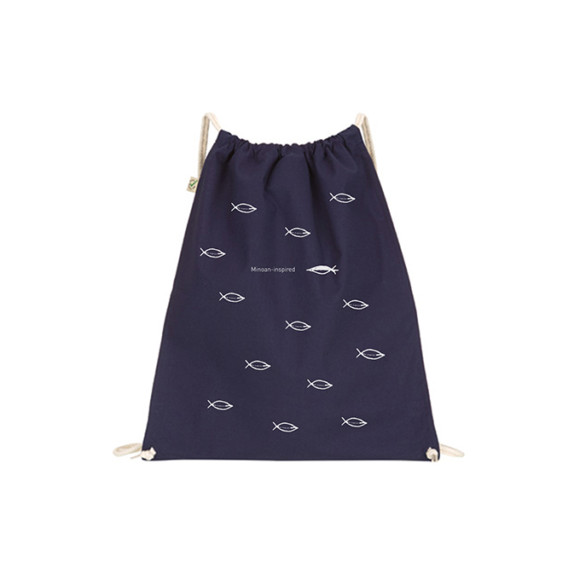 Minoan Fishes / Drawstring bag Minoan Fishes / Drawstring bag