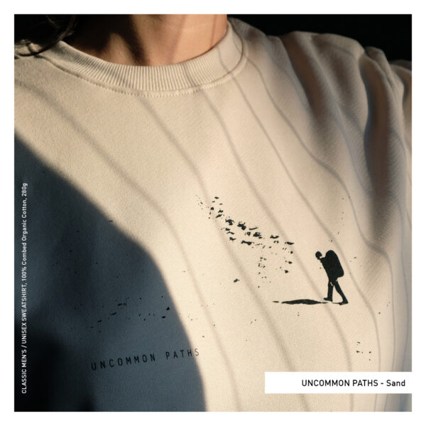 UNCOMMON PATHS / SWEATSHIRT - Sand - Image 2